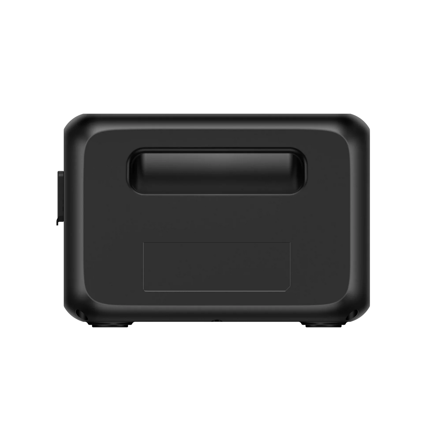 BLUETTI AC2P Portable Power Station black compact design with ergonomic handle and multiple output ports