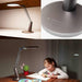 Serene Eye-Friendly desk lamp mocca gold with adjustable brightness and modern design