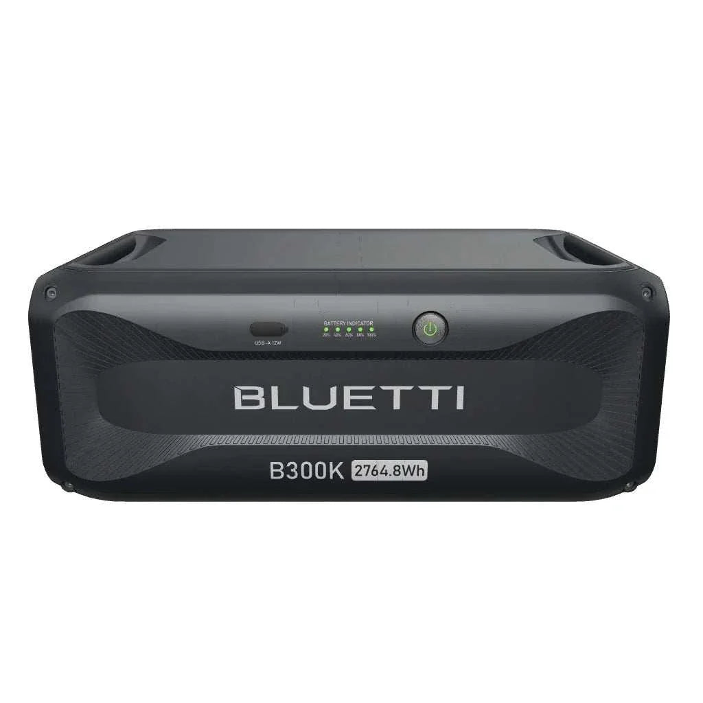 BLUETTI B300K Expansion Battery 2,764.8Wh portable power station battery pack with USB-A output and durable design