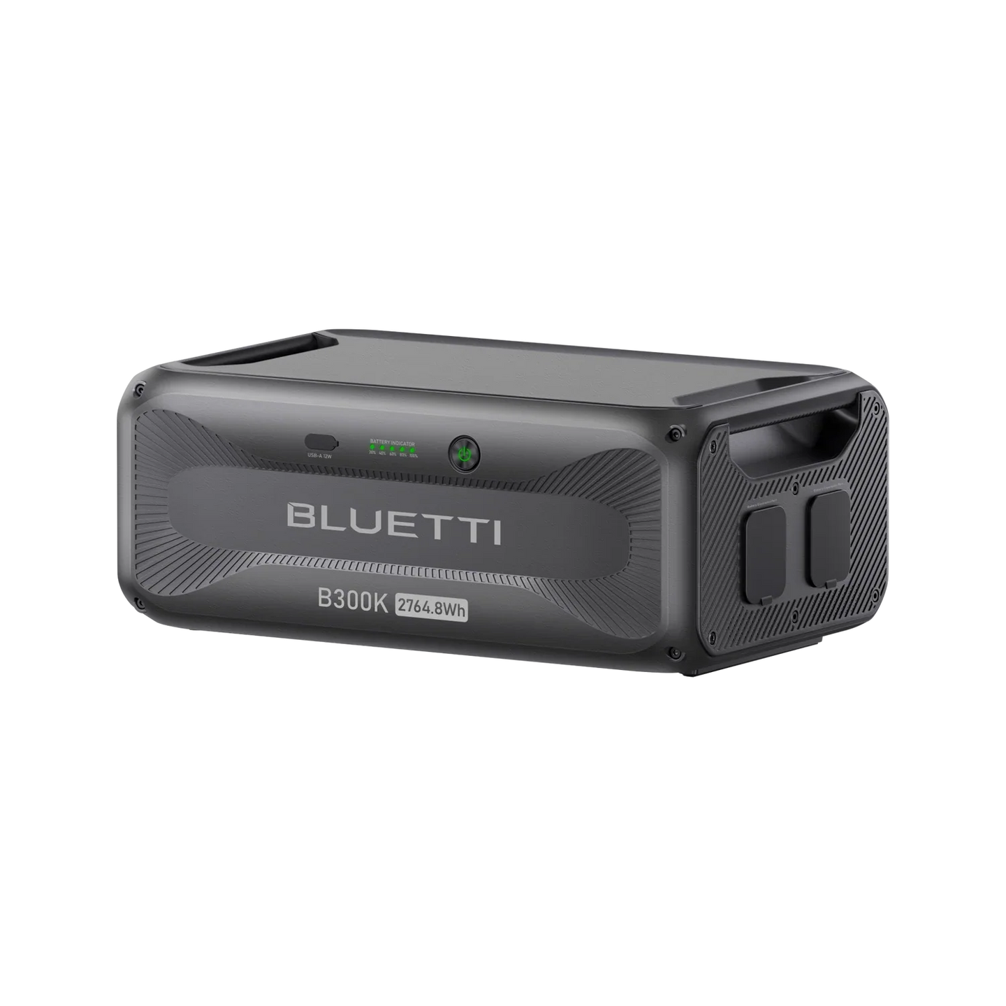 BLUETTI B300K Expansion Battery 2764.8Wh automotive-grade LiFePO4 portable power station expansion unit with durable aluminum case and USB-A output