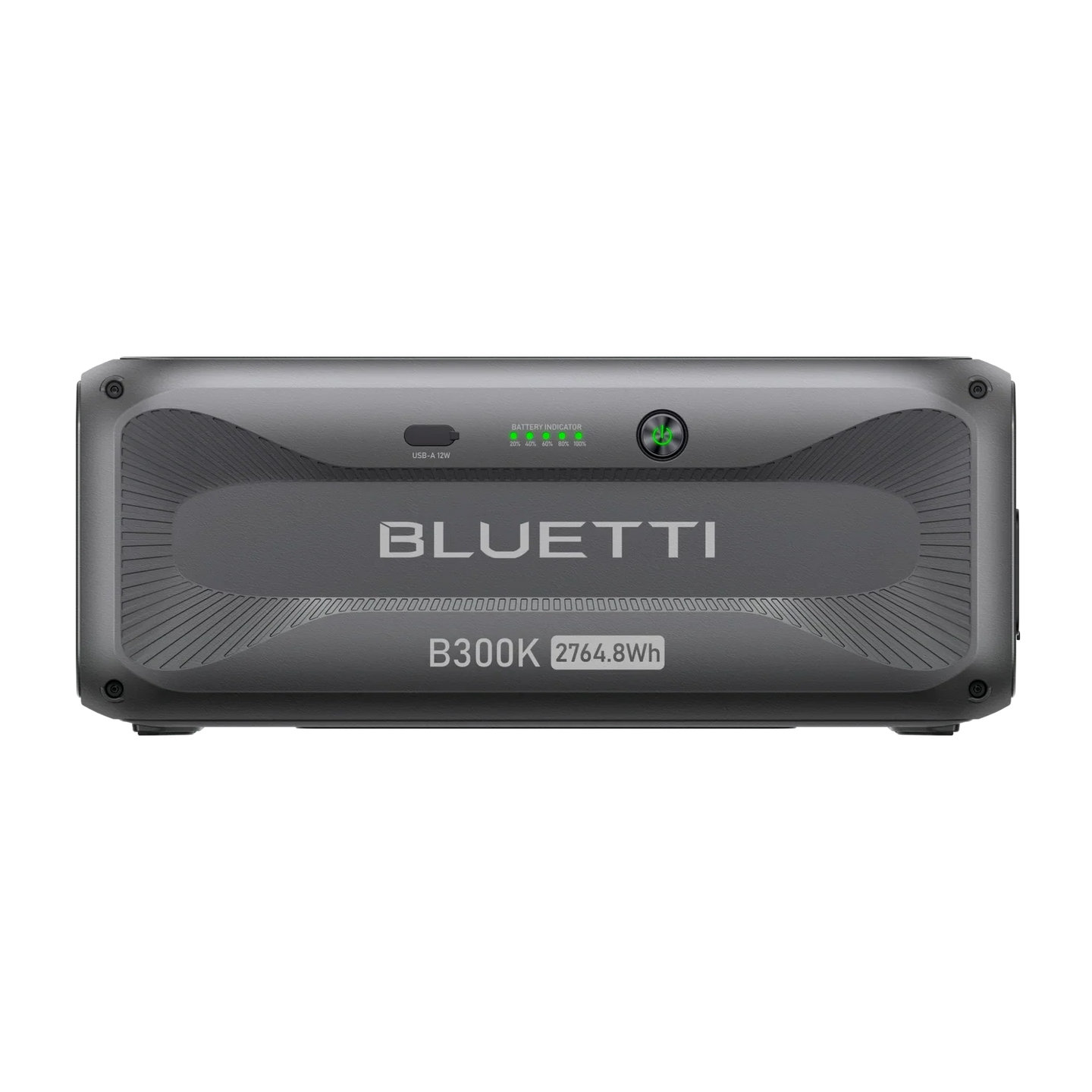 BLUETTI B300K Expansion Battery 2764.8Wh portable power station with USB-A output and aluminum casing