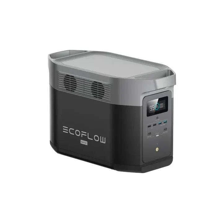 EcoFlow DELTA MAX 1600 portable power station with 2000W output and expandable home backup capacity