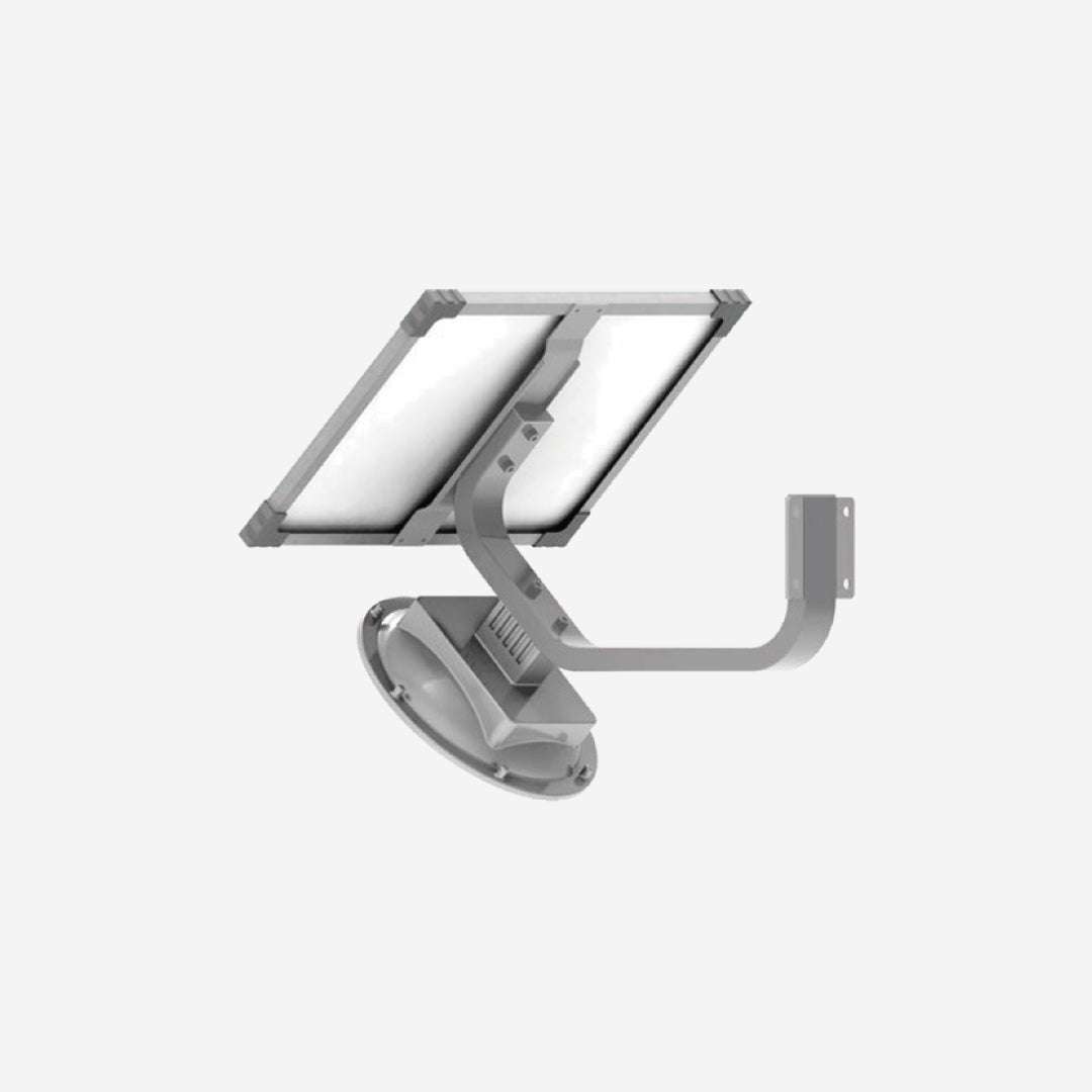 5V 50W solar garden light with wall mount and aluminum alloy frame