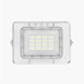 white solar flood light with multiple LED lamp beads and aluminum alloy case