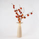 Flora cordless table lamp with integrated flower vase and warm ambient light