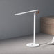 Mi LED Desk Lamp 1S white adjustable brightness desk lamp with modern design on gray background