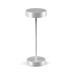 Standy Maxi minimalist portable LED lamp with sleek silver design and touch control