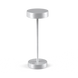 Standy Maxi minimalist portable LED lamp with sleek silver design and touch control