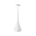 Pinup Maxi cordless white LED rechargeable table lamp with touch switch and flexible dimming