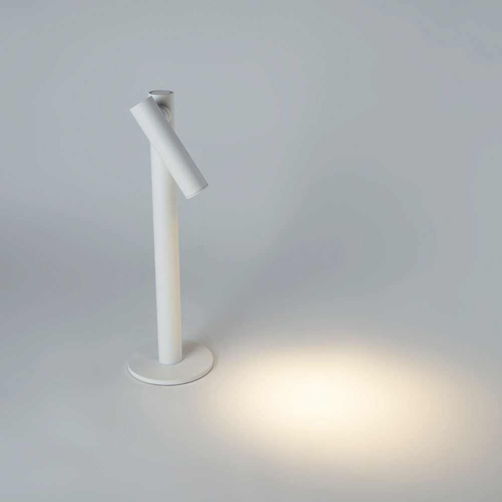 Zoom Desk portable cordless rechargeable LED lamp with flexible dimming and removable head