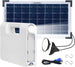 Solar Rechargeable Emergency Lantern with Power Storage and Solar Panel