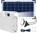 Solar Rechargeable Emergency Lantern with Power Storage and Solar Panel