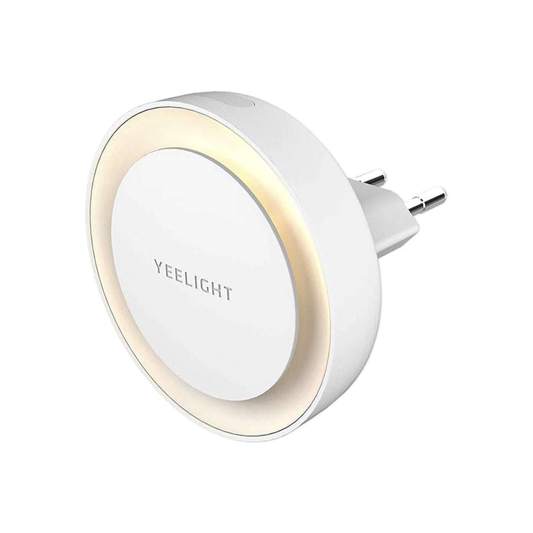 Yeelight Plug-In-Light sensor nightlight with warm white LED ring and compact plug-in design