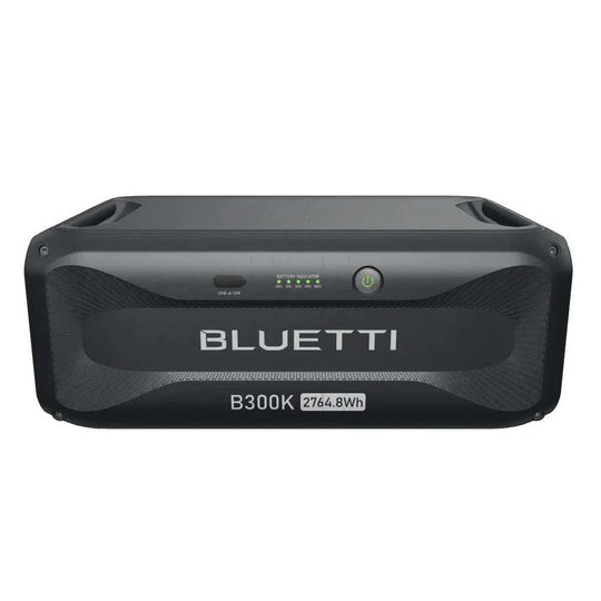 BLUETTI B300K Expansion Battery 2,764.8Wh portable power station battery pack with USB-A output and durable design