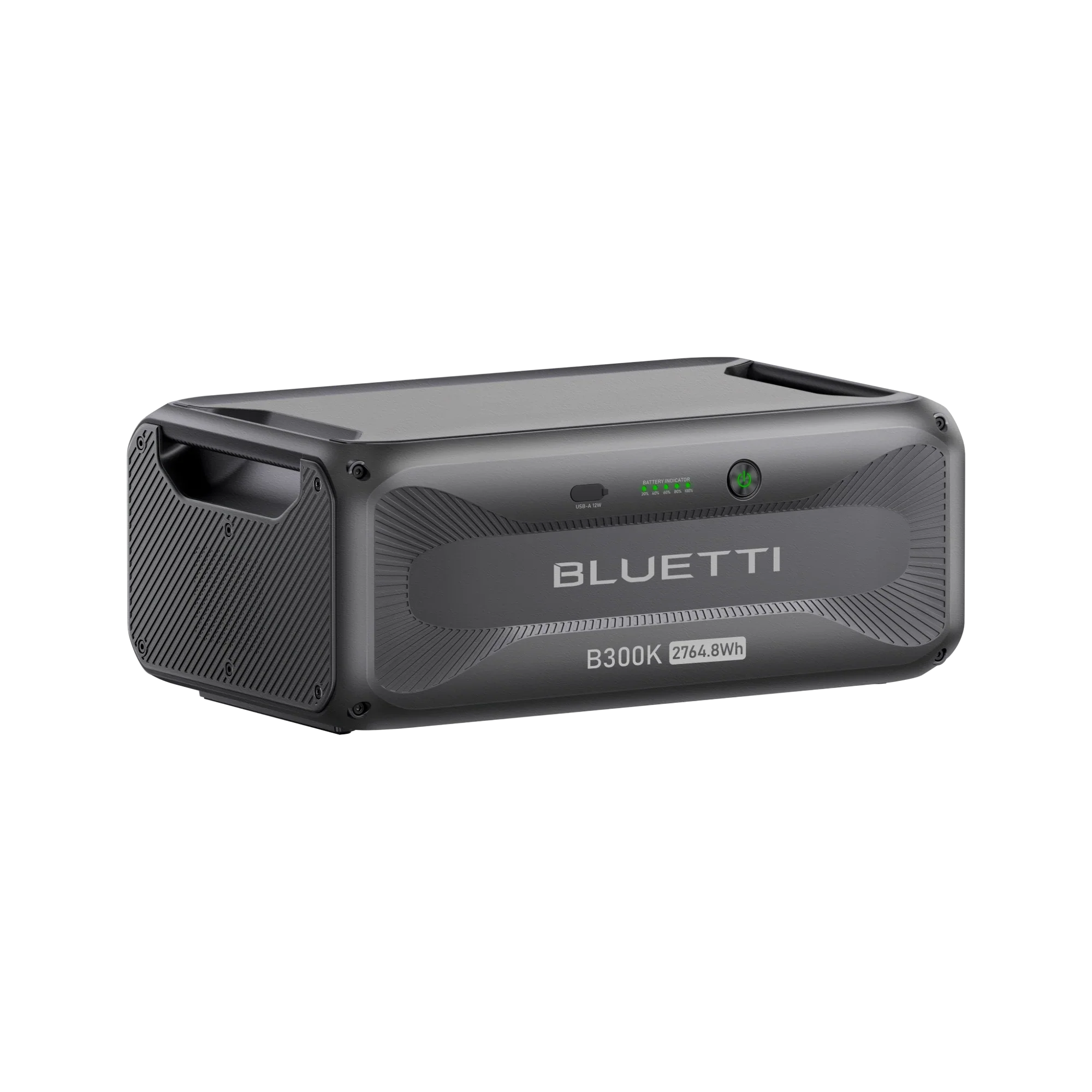 BLUETTI B300K Expansion Battery 2764.8Wh with durable aluminum case and LED indicators
