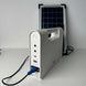 Solar Rechargeable Emergency Lantern with power storage and USB output.