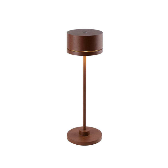 Duplo cordless table lamp with sleek modern design and touch control.
