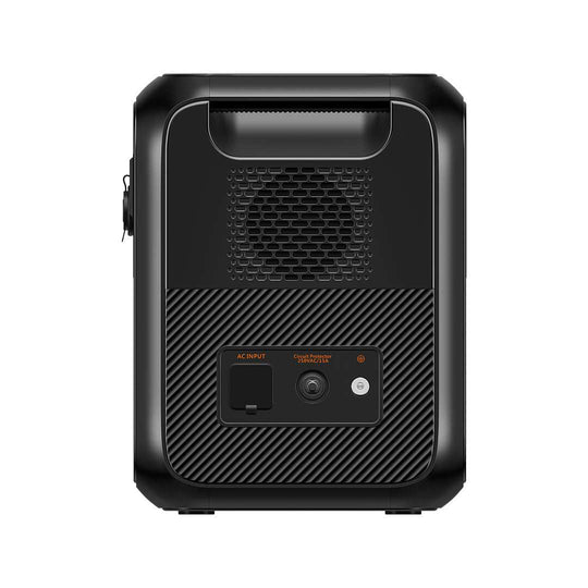 BLUETTI AC180P 1,800W 1,440Wh compact portable power station with AC input and cooling fan