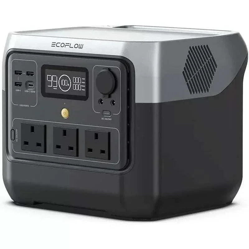 EcoFlow RIVER 2 Pro portable power station with 768Wh capacity and multiple output ports