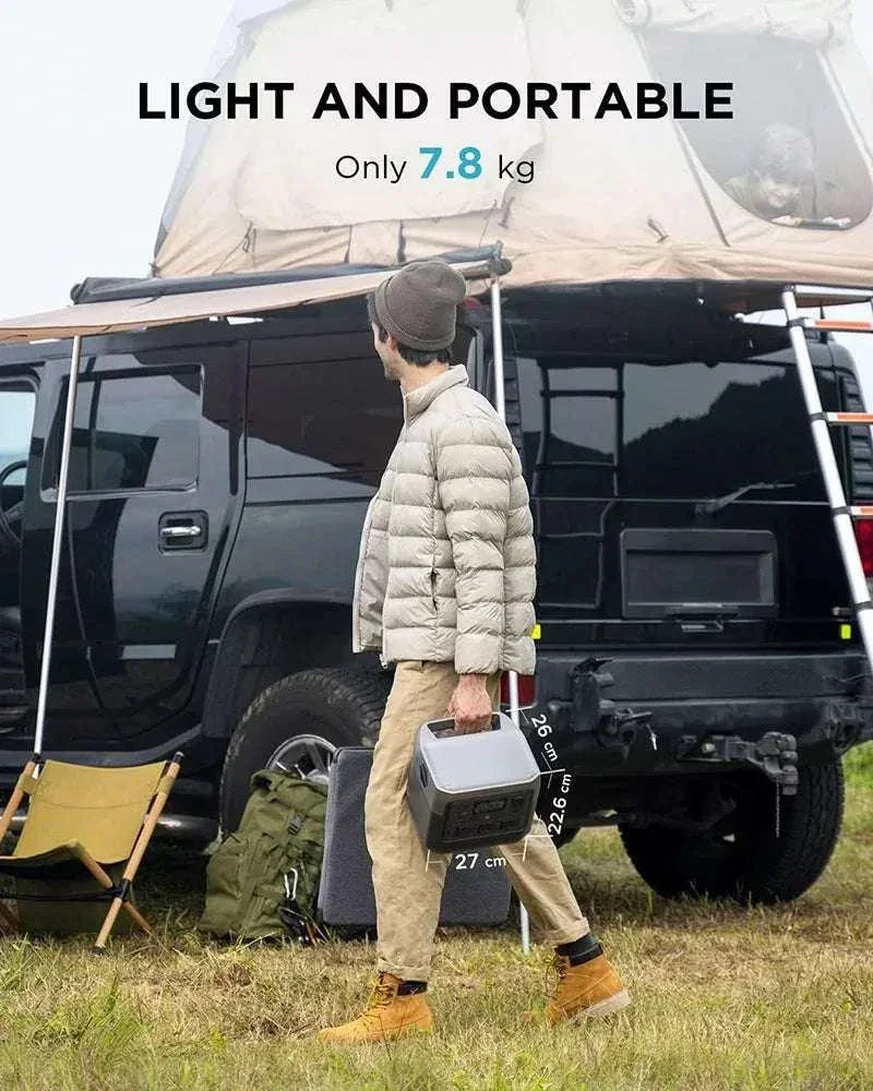 EcoFlow RIVER 2 Pro portable power station lightweight 7.8 kg compact design for outdoor use