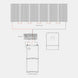 Inverter Solar Box 5kW diagram with solar panels, inverter, and LiFePO₄ battery.