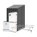 Inverter Solar Box 5kW with Panels and Battery - Off-Grid Home Power Supply.