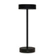 Minimalist portable LED lamp, Standy Maxi, black color, sleek design, ideal for indoor and outdoor use.