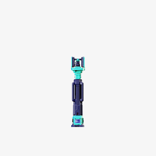 Portable Dual Light TLD100 on adjustable tripod in blue and teal, compact and lightweight for versatile outdoor and professional use.
