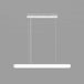 Yeelight Crystal Pendant Light, white, adjustable size, modern design.