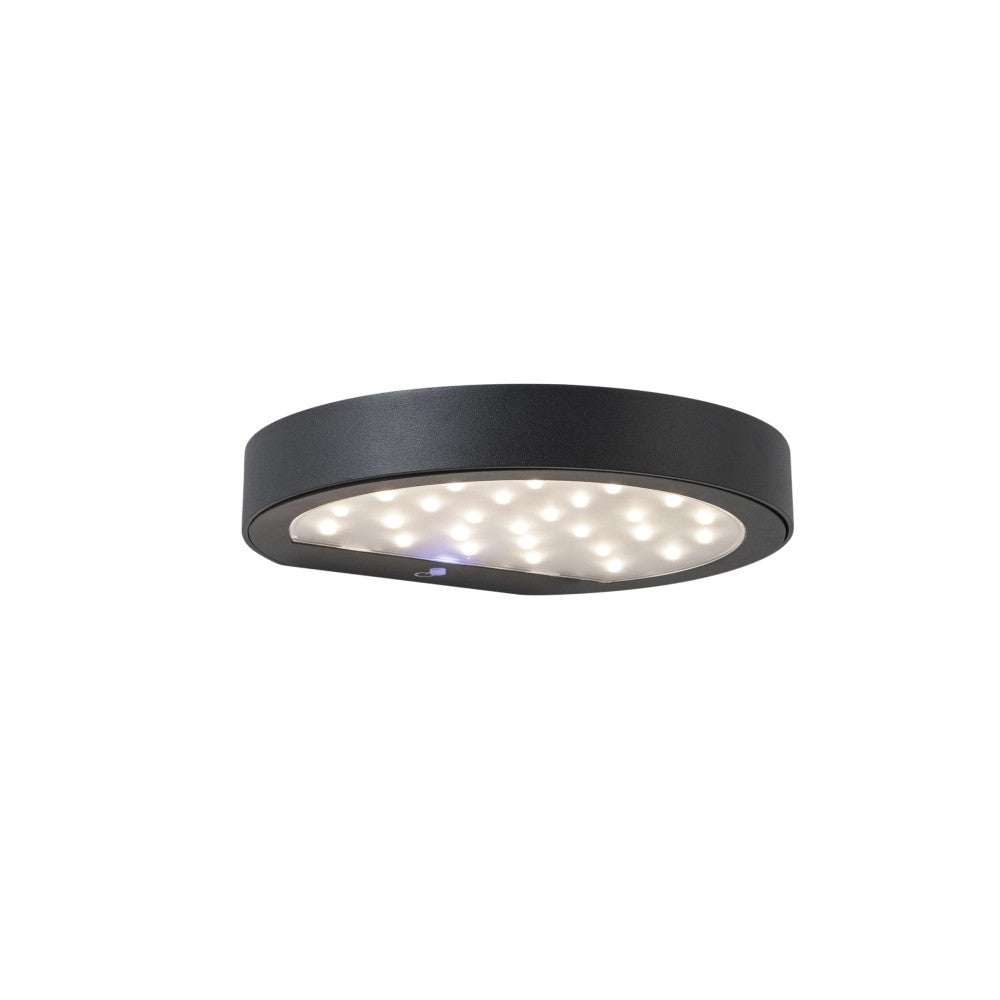 Nap Solar Anthracite Wall Light With 2.2w Led Battery IP54 - Elant Store