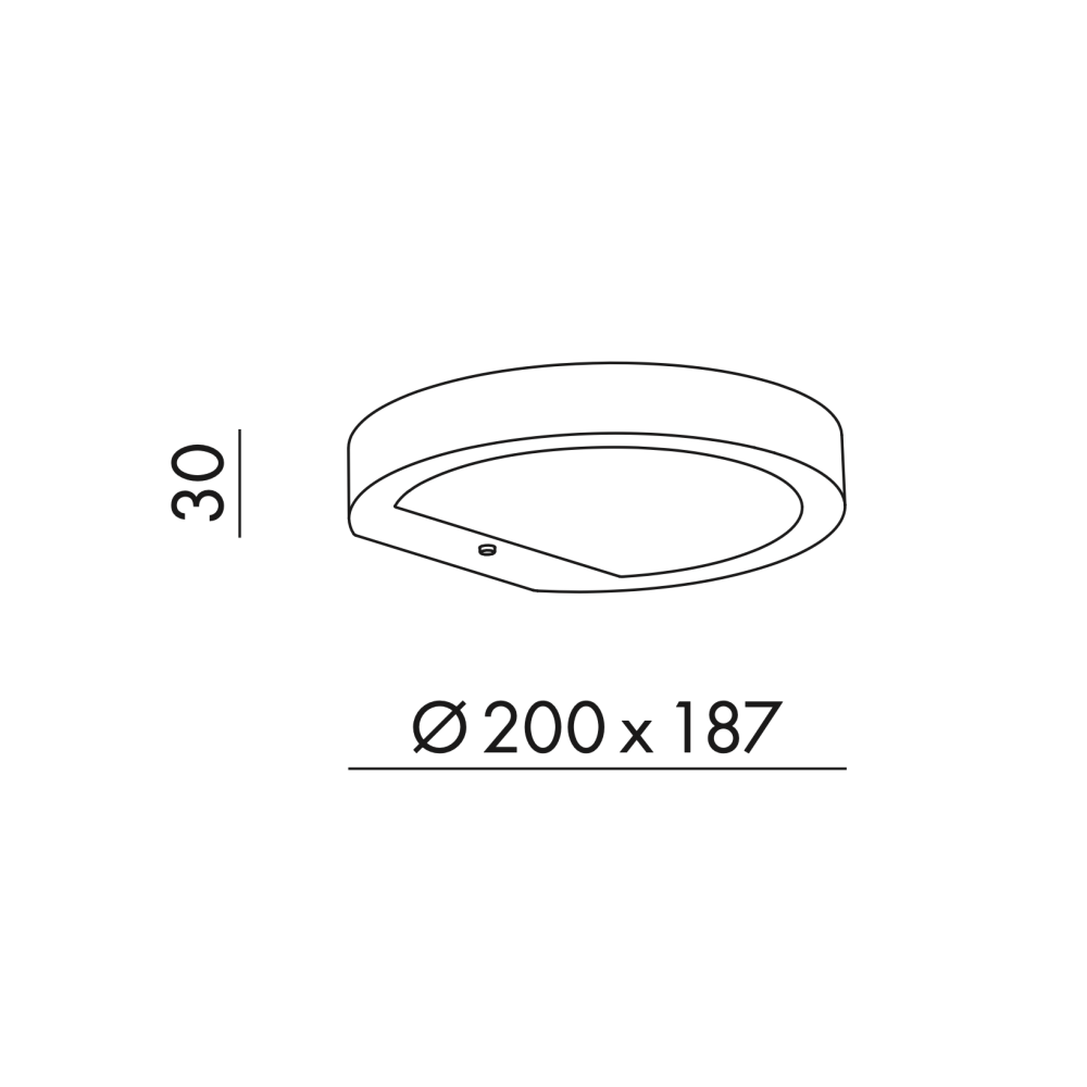 Nap Solar Anthracite Wall Light With 2.2w Led Battery IP54 - Elant Store