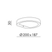 Nap Solar Anthracite Wall Light With 2.2w Led Battery IP54 - Elant Store