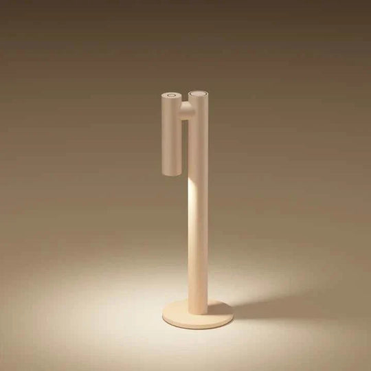 Zoom Desk cordless rechargeable LED lamp with removable head, touch control, and flexible dimming for workspace illumination