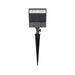 Solar path light NSF15 with monocrystalline silicon panel, ABS and aluminium housing, featuring 6 LEDs.