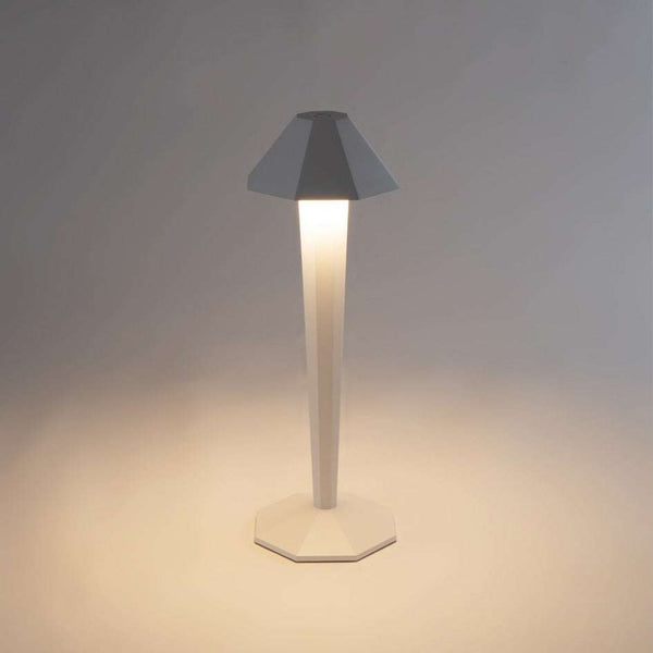 Krypton LED rechargeable table lamp with touch switch and dimmable light